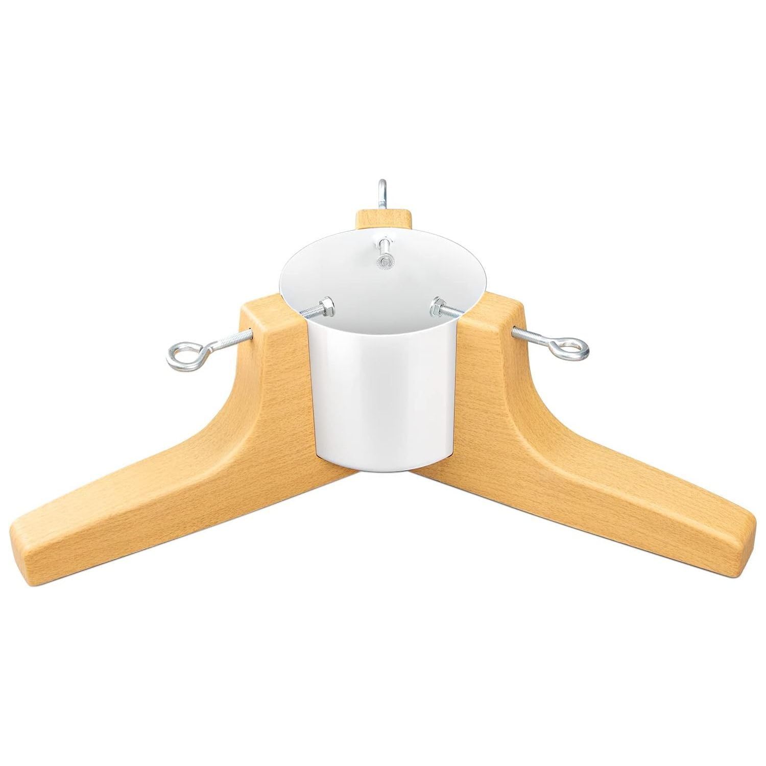 YhbSmt Christmas Tree Stand Adjustable Metal Tree Stand for Live Tree