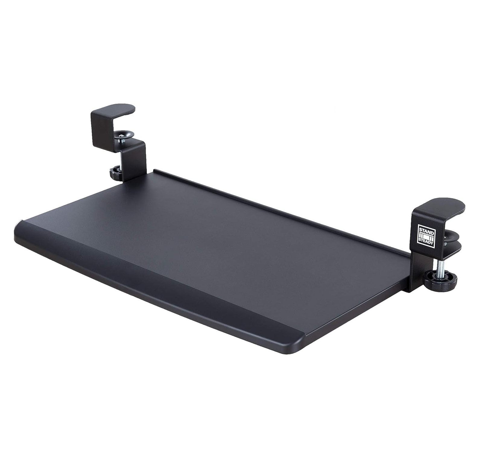 YhbSmt Clamp On Keyboard Tray Keyboard Shelf Small Size Easy