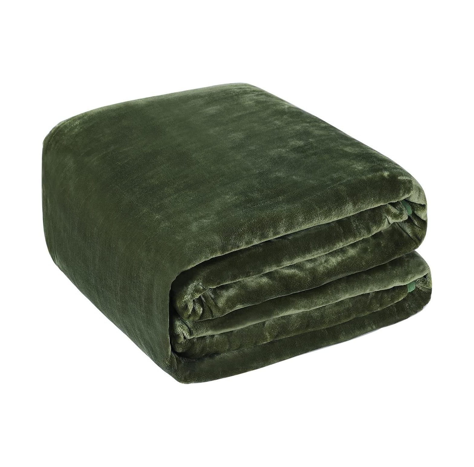 YhbSmt Flannel Oversized King Blankets 220gsm 120"x120", Giant Huge 10'x10' Cozy Big Throw