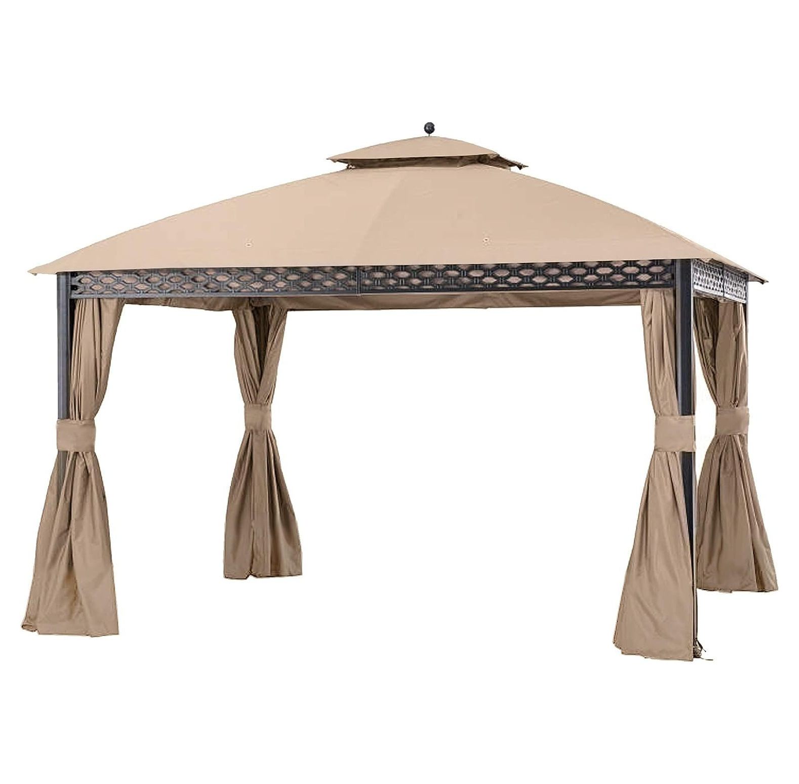 YhbSmt Replacement Canopy Top Cover for Oakmont Gazebo 350 Beige