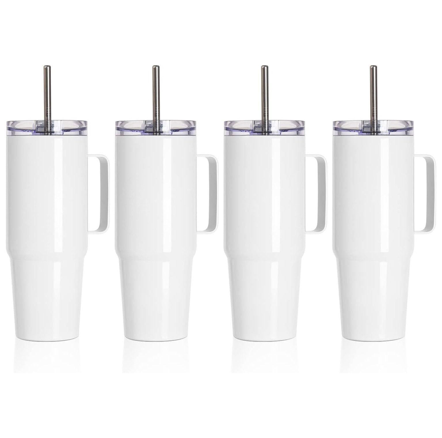 YhbSmt Sublimation s Blanks with Handle 30 OZ White Coffee Mugs