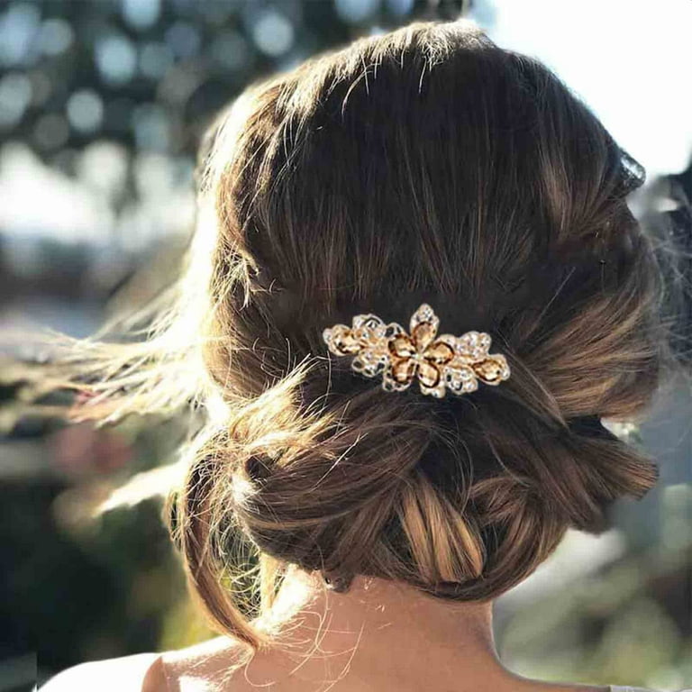  Fashion Hair Clips Set, New Pearls and Acrylic Resin Hair Clips,  Handmade Hair Barrettes,Glitter Crystal Geometric Hairpin, Elegant Gold Hair  Accessories, Gifts for Women Girls Ladies Headw : Beauty 