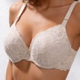 thumbnail image 1 of Yhhting Push Up Bras For Women Lace Bra For Lift Support With Side Full Coverage Seamless Supportive T-Shirt Bra Bralette, 1 of 4