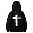 thumbnail image 1 of Yhkghxis Christian Hoodies for Men Cross Graphic Drawstring Long Sleeve Pullovers Comfortable Casual Hoodies with Pockets, 1 of 4