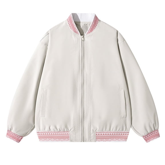 Yhkghxis Mens Lightweight Jackets Casual Stylish Gradient Color Jacket with Loose Stand-up Collar Zip up Coat for Spring Summer