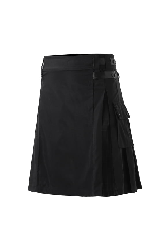 Utility Kilt for Men Irish Tartan Tactical Pleated Scottish Skirt Traditional Highland Hybrid Casual Gothic Modern Kilts