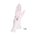 thumbnail image 1 of Yhmxh 10 Pack Rubber Kitchen Dishwashing Gloves, Household Cleaning Gloves For Washing Dishes And Cleaning Tasks, Flexible & Waterproof Food-Safe Gloves for Cooking Esthetician, 1 of 6