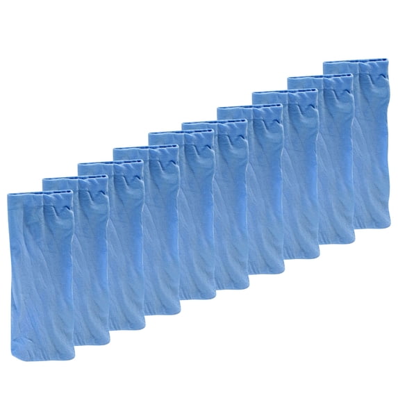 Yhmxh 10PCS Pool Skimmer Socks for Skimmer Basket, Fine Mesh Screen Socks for Inground and Above Ground Pool, Filter Socks for Pool Skimmer Turbo Dog Hair Catcherfor Pool Skim-a-Round(10, Blue)