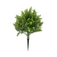 thumbnail image 1 of Yhmxh 20" Artificial Topiary Ball Trees UV Resistant Outdoor Faux Shrubs with Ground Spike for Front Porch, Garden, Yard, Patio Decor, Ground Spike Lifelike Greenery Bushes, Indoor & Outdoor, 1 of 6