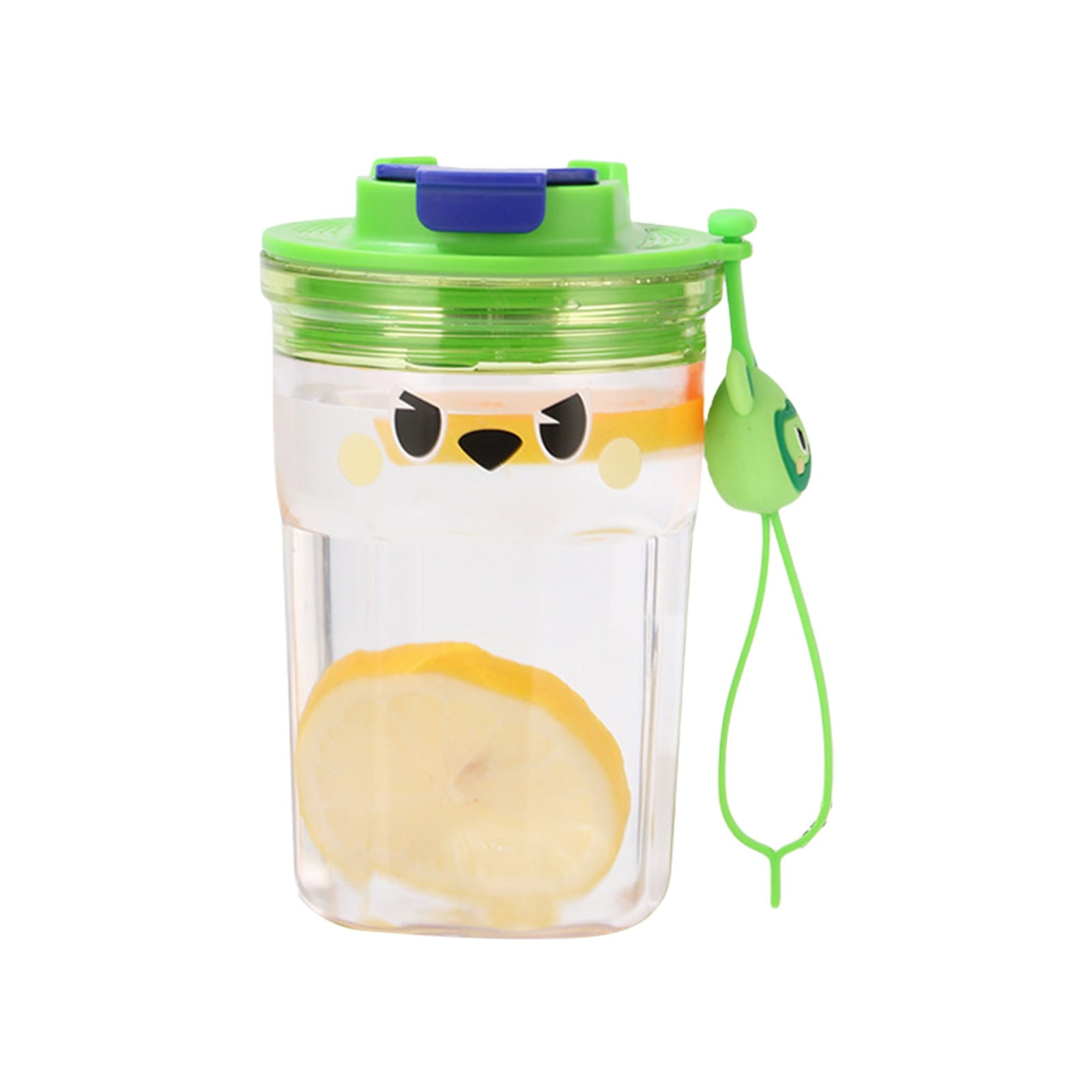 Yhmxh 20 oz Water Bottle No Straw, BPA Free Portable Clear Bottles with ...