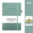 thumbnail image 1 of Yhmxh 2026 Planner, Leather Cover A5 2026 Weekly and Monthly Planner 5.7x8.5 with Pen Loop, Calendar Planner with Elastic Bond, 365 Pages 2026 Diary for Office and Home, 1 of 6
