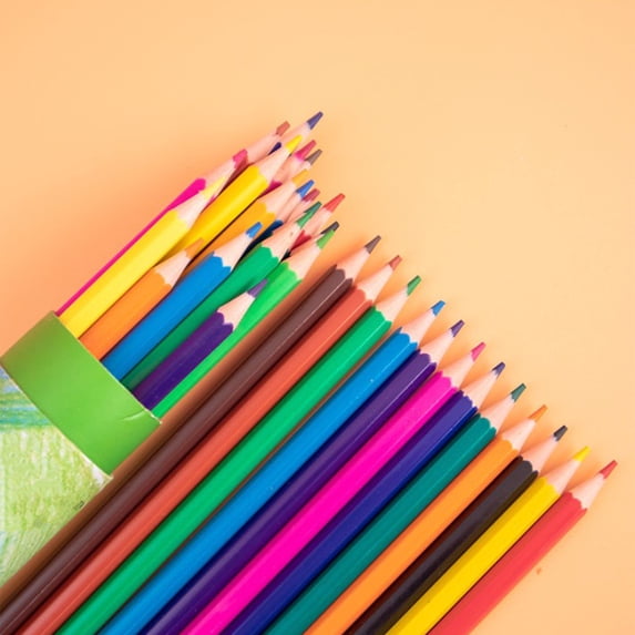 Yhmxh 24 Colors Pre-Sharpened Colored Pencils Set, Wooden Drawing Colored Pencils Set, Smooth Art Sketch Coloring Pencils, Non-Toxic Writing Coloring Pencils for Office Home Art Supplies