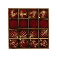 thumbnail image 1 of Yhmxh 24Pcs Xmas Ball Ornaments Hanging Ball for Xmas Christmas Tree, Christmas Balls Ornaments Velvet Hanging Balls Set, Shatterproof Christmas Tree Decorations for Holiday Wedding Party Decoration, 1 of 6