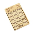 thumbnail image 1 of Yhmxh 4B Erasers 30 Pack Pencil Erasers Set, Yellow Rubber Erasers for Office Supplies, Art Erasers for Drawing Sketching Bulk, Non-Trace Yellow Erasers for Prize Gifts （Trumpet）, 1 of 6
