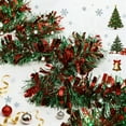 thumbnail image 1 of Yhmxh 6.5ft Christmas Tinsel Garlands Metallic Twist Garland Hanging Garland Ornaments Christmas Metallic Tinsel Twist for Staircase Railing Christmas Tree Party Supplies Indoor and Outdoor Decor, 1 of 6