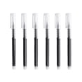 thumbnail image 1 of Yhmxh 6 Pack Black Gel Pens Set, 0.5mm Fine Point Transparent Liquid Ink Rollerball Gel Pens , Smooth Writing Journaling Pens, Quick Dry Ink Note Taking Marker Pens for Planner Drawing Sketching, 1 of 6