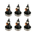 thumbnail image 1 of Yhmxh 6 Pcs Halloween Witch Pumpkin Candles Thanksgiving Pumpkin Shaped Soy Candles Scented Candles Fall Pumpkin Tealight Candles Home Pumpkin Candle for Bedroom Party Halloween Decorations, 1 of 5