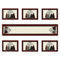 thumbnail image 1 of Yhmxh 7Pcs Christmas Table Runners Placemats, Red & White Snowflake Merry Christmas Table Runner Reindeer Snowflake Xmas Tree Let It Snow Table Mat Set for Christmas Winter Holiday Table Decoration, 1 of 6
