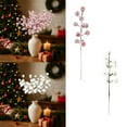 thumbnail image 1 of Yhmxh Artificial Berry Picks Snow Sprays Christmas Frosted Holly Berry Stems Twigs Winter Branches for Christmas Tree Fillers Decor Holiday Arrangement Wreaths Garland Crafts DIY Ornaments, 1 of 7