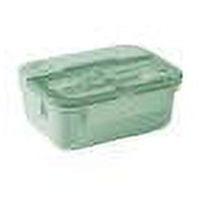 Yhmxh Back To School!3 Compartments In One Large Lunch Box Leakproof Lunch Box Suitable For Dining Out Work Plastic Microwave Lunch Box Sealed Adult School Supplies