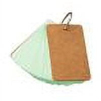 Yhmxh Back To School!3 Color Iron Ring Handwritten Hard Blank Card Loose-leaf Works Fragment Time Utilization Memory Card School Supplies