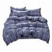 Yhmxh Back To School!Four Piece Plain Printed Soft And Breathable Bedding Set For Bed 150x200 School Supplies