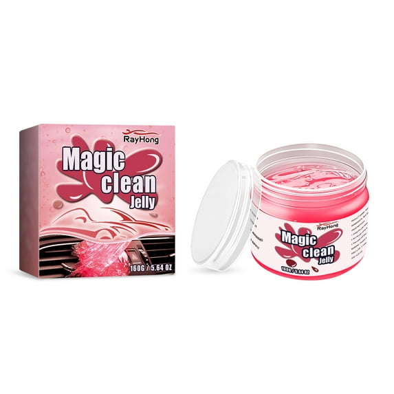 Yhmxh Car Cleaning Gel Kit - Detailing Car Cleaning Putty Auto Detailing Gel Detail Tools for Car Reusable Car Cleaner Supplies Auto Slime Car Accessories for Home, Office, Keyboard, Computer (Pink)