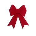 thumbnail image 1 of Yhmxh Christmas Bows for Wreaths, Christmas Wreath Bows, Santa Claus Bows for Xmas Tree, Snow Bows for Front Door, Christmas Decor, Burlap Bows for Wreath Indoor Outdoor Wall Decorations, 1 of 6