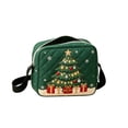 thumbnail image 1 of Yhmxh Christmas Crossbody Bag for Women Men, Cute Christmas Pattern Shoulder Purse, Festive Zipper Sling Handbag with Adjustable Strap, Holiday Casual Cross‑Body Pouch for Xmas Party Daily Use, 1 of 6