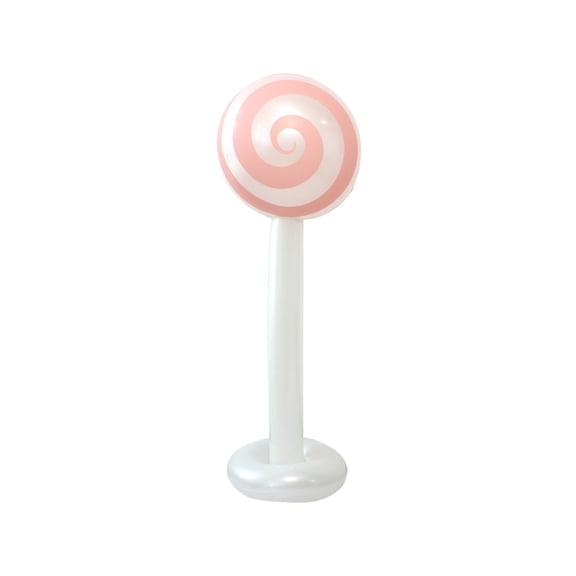 Yhmxh Christmas Inflatables Candy Outdoor Decorations 4 FT Christmas Candy Inflatable Column Blow up Decoration Christmas Inflatable Lollipop for Winter Xmas Lawn Yard Garden Home Decor