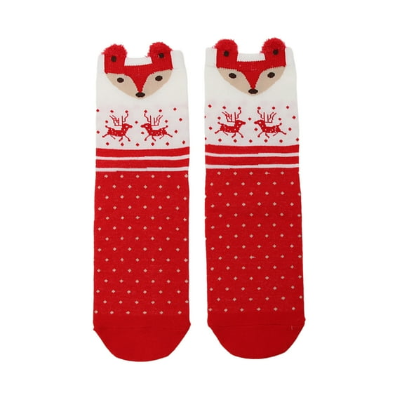 Yhmxh Christmas Sock for Women Men, Snowflake Fun Holiday Socks Festival Xmas Sock Gift Christmas Socks, Christmas Theme Family Socks Christmas Gifts Cartoons Christmas Socks Mid Socks