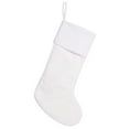 thumbnail image 1 of Yhmxh Christmas Stockings, Large Plush Velvet Faux Fur Xmas Stocking for Family, Country Rustic Personalized Holiday Indoor Christmas Decorations, Christmas Tree Stockings Holiday Xmas Gift(White), 1 of 5