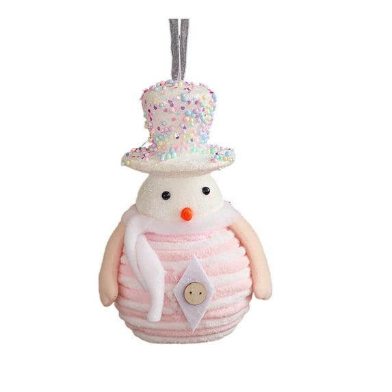 Yhmxh Christmas Tree Ornaments Pastel Cupcake Candy Land Christmas Haning Ornaments, Assorted Cute Macaron Color Cake Dessert Hanging Pendant Decorations for Xmas Tree, Birthday Party Supplies