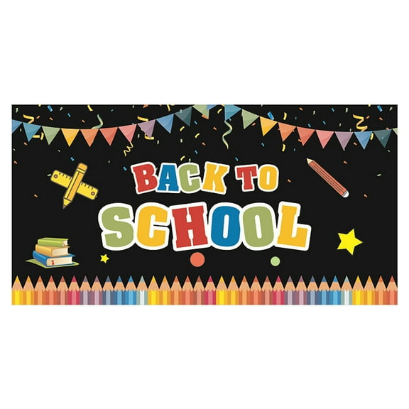 Yhmxh Classroom Welcome Banner, Poster Back to School Banner Decoration Inspirational for Teacher Students, Educational Classroom Bulletin Board Ornaments Supplies for Classroom