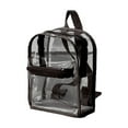 thumbnail image 1 of Yhmxh Clear Backpack, Heavy Duty PVC Transparent Backpack, See Through Multiple Pockets Bookbag for s, Boys, Girls, Stadium Approved Events, (Small), 1 of 5