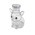 thumbnail image 1 of Yhmxh Clear Glass Candy Jar with Lid Animals Shaped Glass Cookie Jars Storage Decorative Jars Snack Container for DIY Projects, Candy Buffet, Shower Favors (Mog), 1 of 6
