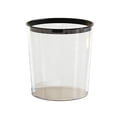 thumbnail image 1 of Yhmxh Clear Tabletop Trash Bin, Plastic Desktop Trash Can Waste Basket with Reinforced Rim, Unbreakable Small Desk Trash Can, Sleek Open-Top Paper Bin for Home Office, Bedroom, Study, Dorm, 1 of 6