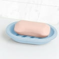 thumbnail image 1 of Yhmxh Compact Self Draining Soap Dish, ABS Plastic Bathroom Tray with Removable Grid, Non-Slip Soap Holder Solid Color Soap Dish Tray Container, Quick-Dry Drainage Soap Case for Kitchen, Sink, 1 of 6