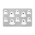 thumbnail image 1 of Yhmxh Cute Ghost Small Area Rugs Non Slip Washable Cute Vintage Black Halloween Fall Throw Rugs for Bedroom Kitchen Entryway Indoor, Spooky Funny Shaggy Spirit Gothic Halloween Bathroom Rugs, 1 of 6