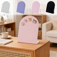 thumbnail image 1 of Yhmxh Desk Magnetic Bulletin Board Arched Top Metal Tabletop Memo Souvenir/Photos Display Board Magnet Display Stand for Home Kitchen Menu Table Office Supplies 7.87"x11.02", 1 of 7