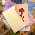 thumbnail image 1 of Yhmxh Elegant Mother's Day Card with Rose & Heart Pattern, Foldable Floral Greeting Card for Mom with Envelope, Heartfelt Mother's Day Card, Perfect Gift for Grandma, Wife, Keepsake Home Desk Decor, 1 of 5
