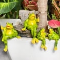 thumbnail image 1 of Yhmxh Frog Figurine Garden Decor Set of 2, Funny Lazy Frog Garden Statues Yard Decoration Outdoor Holiday Decorations, Unique Art Outdoor Lawn Ornament for Pond Pool Patio Front Porch Backyard, 1 of 7