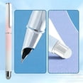 thumbnail image 1 of Yhmxh Gradient Erasable Fountain Pen with Rubber Friction Top, 0.38 mm Fine Point Fountain Pen, Metal Clip Refillable Erasable Ink Fountain Pens for Office Writing and Gift Use, 1 of 6