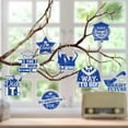 thumbnail image 1 of Yhmxh Graduation Decorations 2025 Pre-Assembled Hanging Decor, 8 Pcs Class of 2025 Congrats Grad Hanging Swirl Ceiling Decor for Home School Classroom Graduation Party Supplie (Blue), 1 of 6