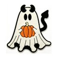 thumbnail image 1 of Yhmxh Halloween Bathroom Rugs, Halloween Ghost Shaped Bath Mats, Farmhouse Non-Slip Area Rug, Fluffy Absorbent Ghost Doormat for Bathroom Halloween Decorations 15.7x23.6 Inches, 1 of 6