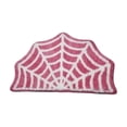 thumbnail image 1 of Yhmxh Halloween Spider Web Bathroom Rug, 15.75×23.62 Inch Web Shaped Bath Mat, Soft Absorbent Non‑Slip Plush Floor Mat, Spooky Decorative Rug for Bathroom Bedroom Halloween Home Decoration, 1 of 6
