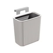 Yhmxh Hanging Kitchen Trash Can with Hook, Counter Top or Under Sink Waste Bin, Space-Saving Plastic Compost Bin, Wall Mounted Waste Basket Bin Garbage Can for Kitchen Cabinet, Countertop, Bathroom