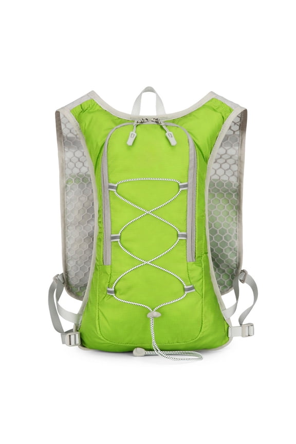 Hiking Backpack Water Rucksack Backpack Bladder Bag Cycling Bicycle Bike/Hiking Climbing Pouch Hydration Backpack Pack( 5L-Green, Without Water Bag )