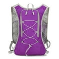 thumbnail image 1 of Yhmxh Hiking Backpack Water Rucksack Backpack Bladder Bag Cycling Bicycle Bike/Hiking Climbing Pouch Hydration Backpack Pack( 5L-Purple, Without Water Bag ), 1 of 6