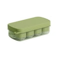 thumbnail image 1 of Yhmxh Ice Cubes Tray with Lid and Bin, BPA Free Ice Cubes Fashion Out Tray, Easy-Release Ice Cubes Trays for Freezer, Stackble Spill-ResistantIce Ice Cubes Molds for Drinks, Cocktail (Green), 1 of 6